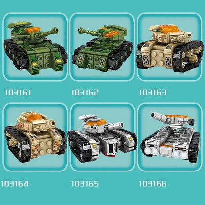 Transformers Mechanical Robot Tank Fighter Bricks Toy | 894pcs