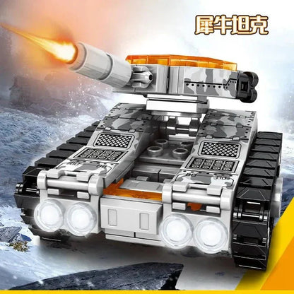 Transformers Mechanical Robot Tank Fighter Bricks Toy | 894pcs