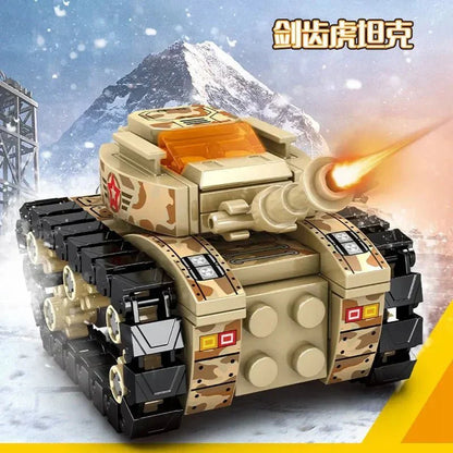 Transformers Mechanical Robot Tank Fighter Bricks Toy | 894pcs