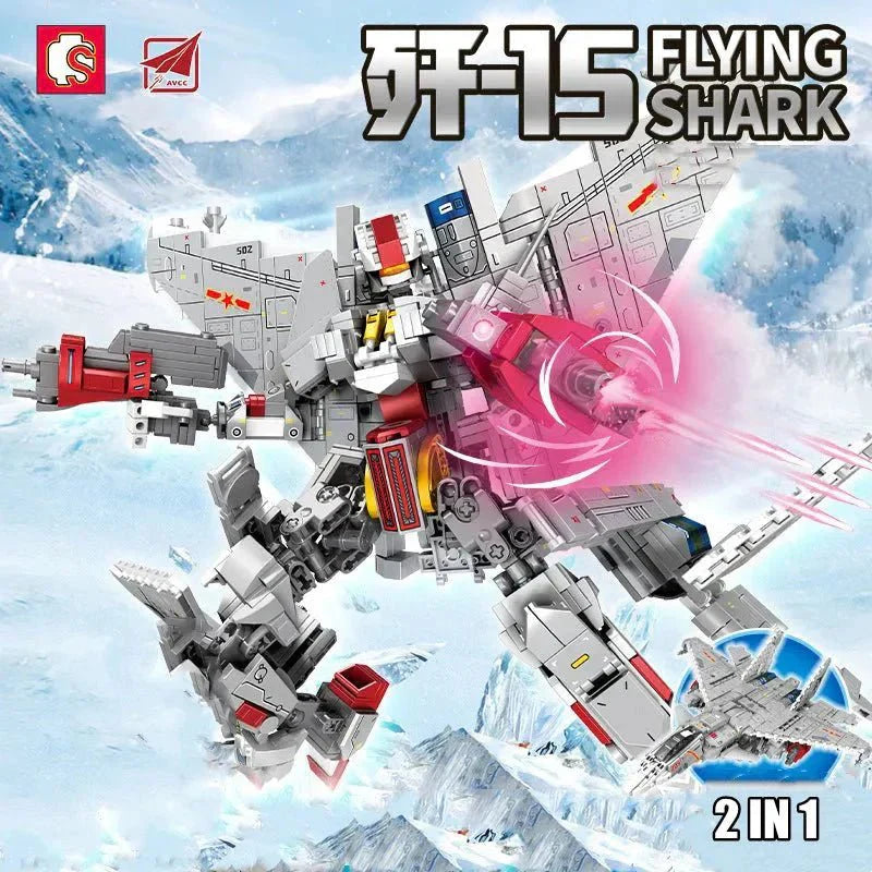 Transformers Robot Fighter Jet | 1232pcs