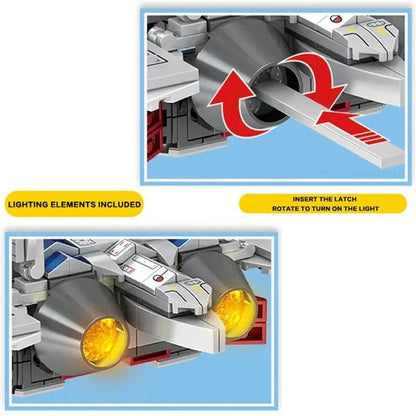 Transformers Robot Fighter Jet | 1232pcs