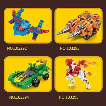 Transforming Flaming War Mecha Robot | 717pcs