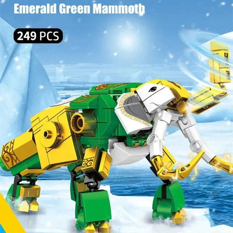 Transforming Mecha Robot Therion Totems Bricks Toy | 868pcs