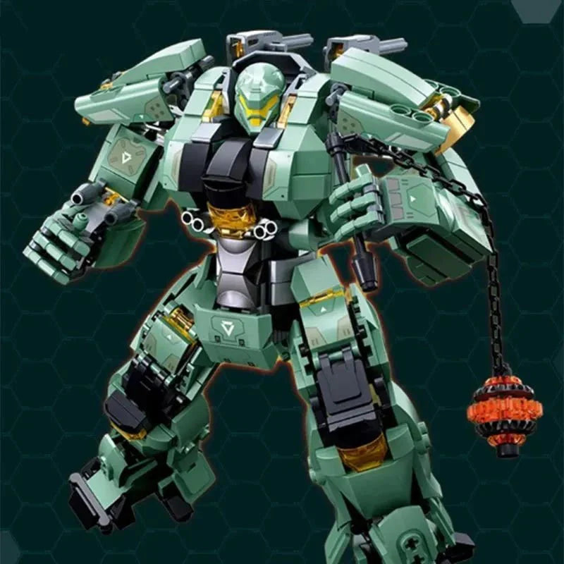 Transforming Mecha Robot Warrior Leader Bricks Toy | 542pcs