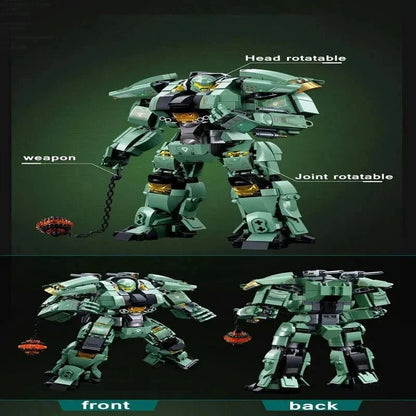 Transforming Mecha Robot Warrior Leader Bricks Toy | 542pcs