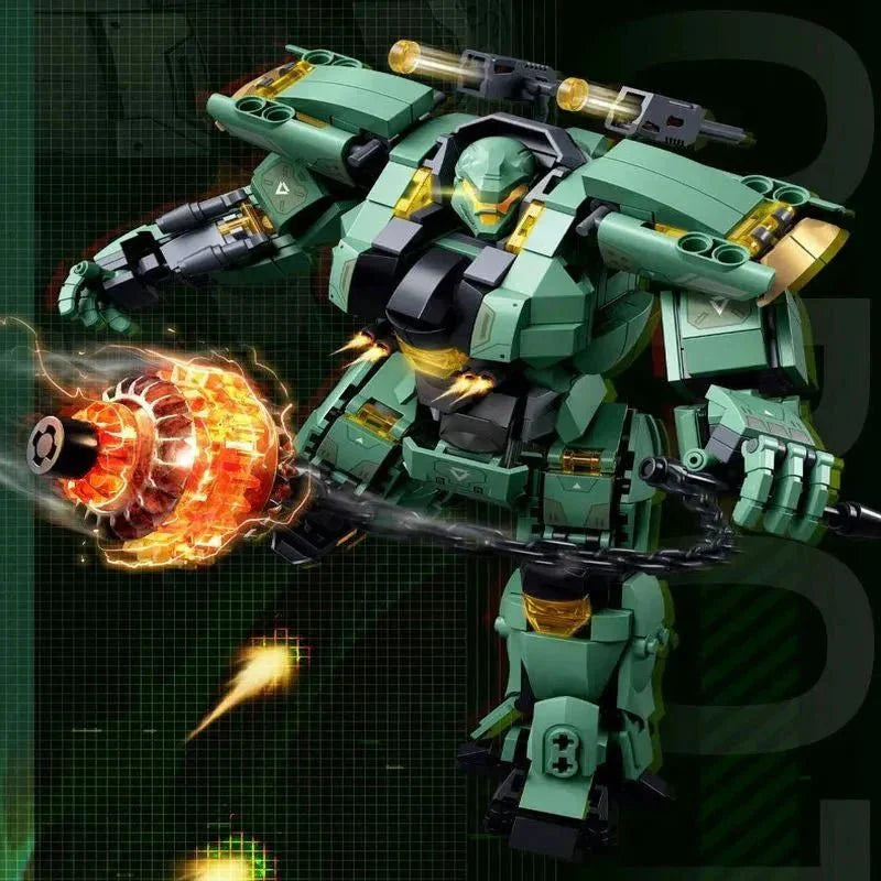 Transforming Mecha Robot Warrior Leader Bricks Toy | 542pcs