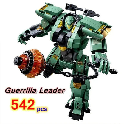 Transforming Mecha Robot Warrior Leader Bricks Toy | 542pcs