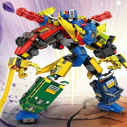 Transforming Super Commander Car Robot Bricks Kids Toys | 766pcs