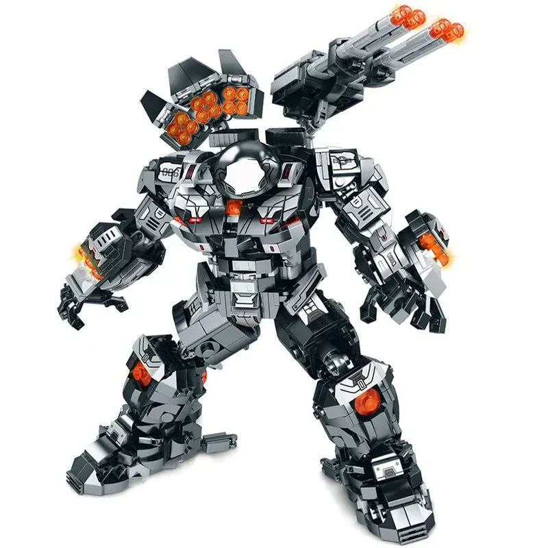 Transforming Super Heroes Steel Mecha Robot Bricks Toy | 1418pcs