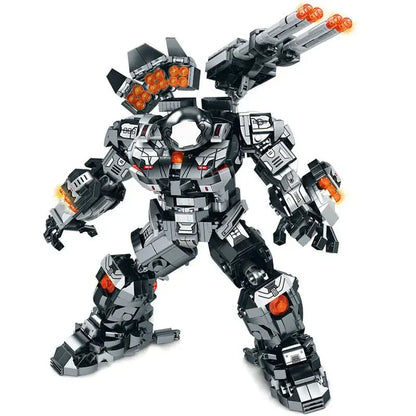 Transforming Super Heroes Steel Mecha Robot Bricks Toy | 1418pcs