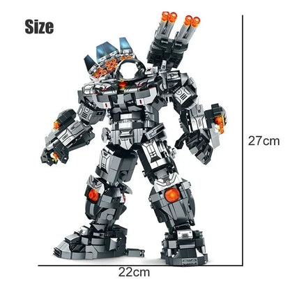 Transforming Super Heroes Steel Mecha Robot Bricks Toy | 1418pcs