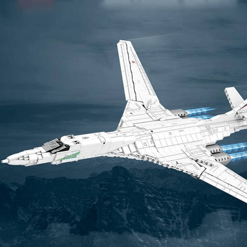 TU-160 Strategic Bomber | 1597pcs