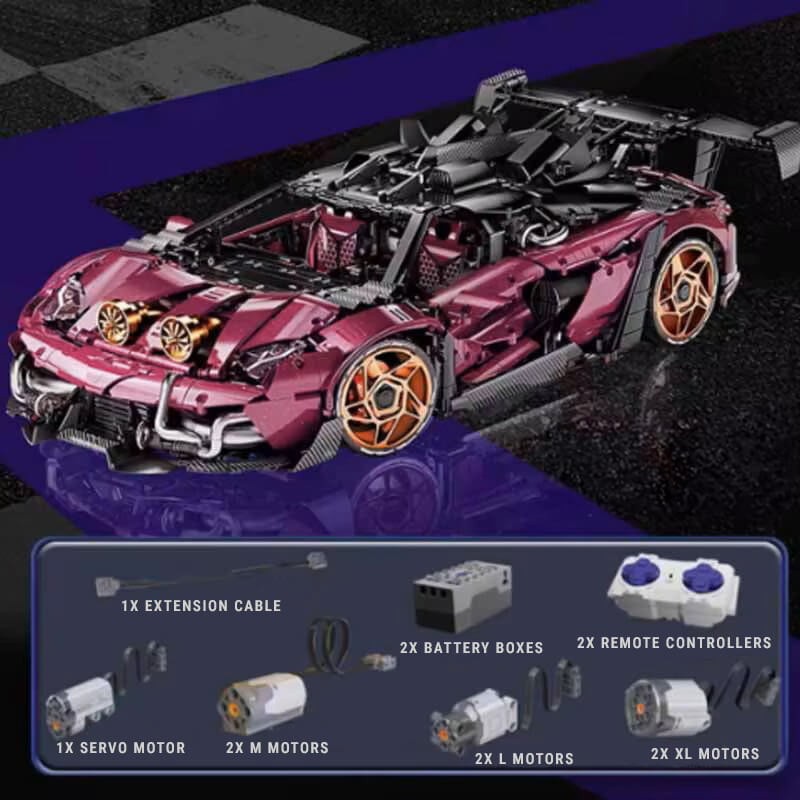 Turbocharged V12 LP Track Supercar | 3949pcs