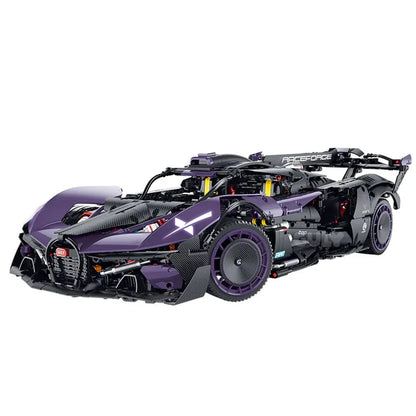 Turbocharged W16 Track Hypercar Supercar Building Blocks – 3,332 pieces – supercar collector model. 61 cm x 28 cm x 15 cm