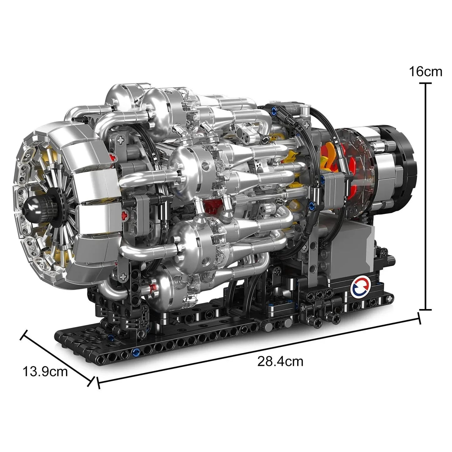 Turbojet Engine Model Kit | 1214pcs