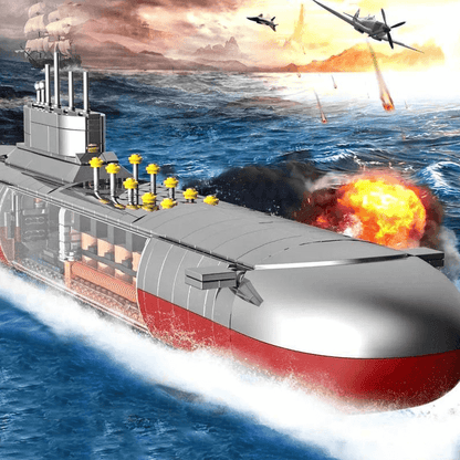 Type 9411 Nuclear Submarine | 1104pcs