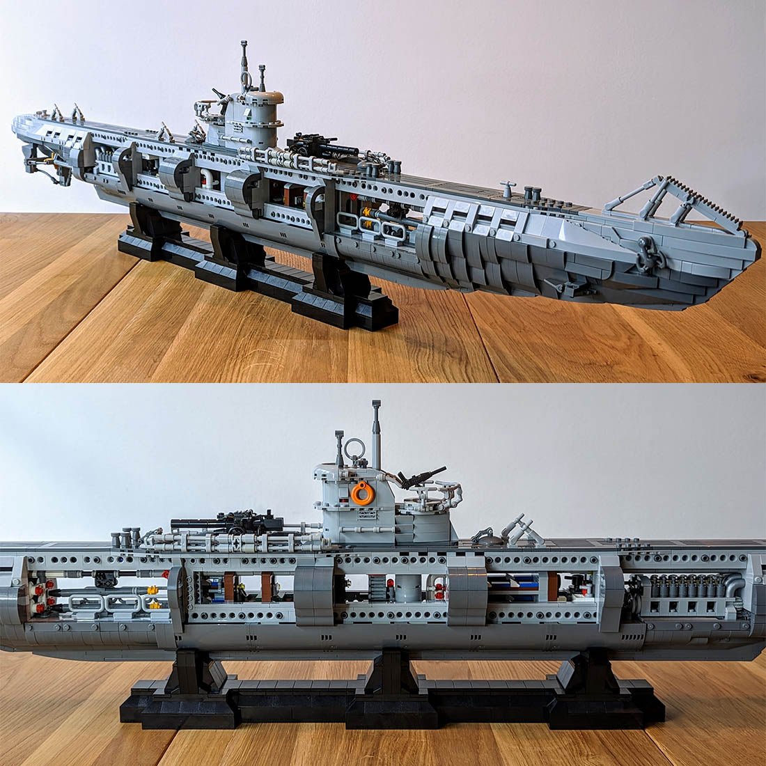 U-Boat Type Viic Submarine | 4562pcs