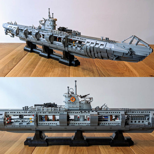 U-Boat Type Viic Submarine | 4562pcs