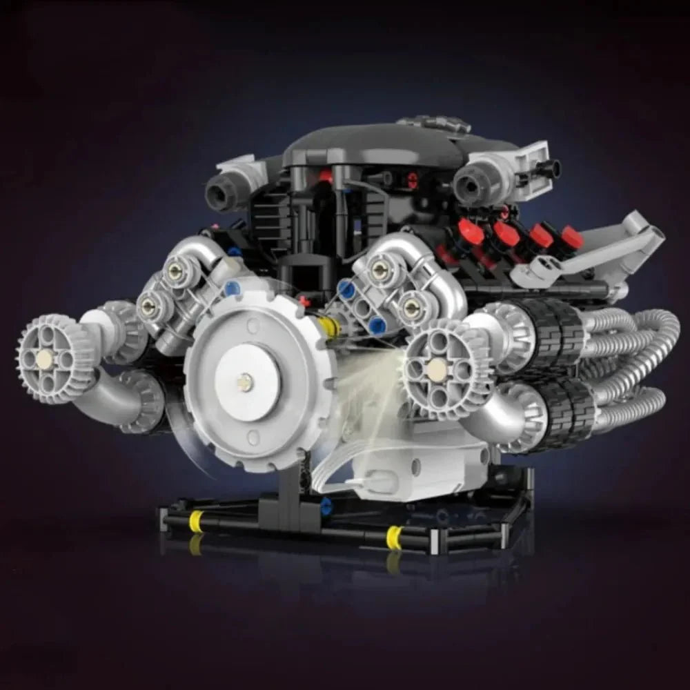 US Muscle V8 Engine | 689pcs