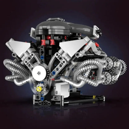 US Muscle V8 Engine | 689pcs