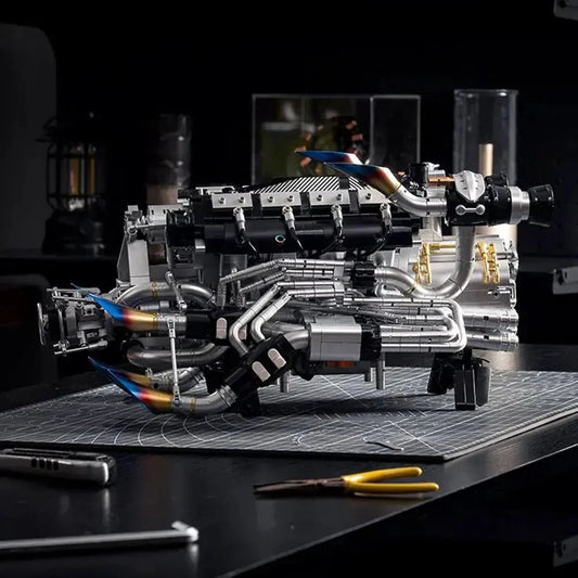 V8 Turbocharged Engine | 2773pcs