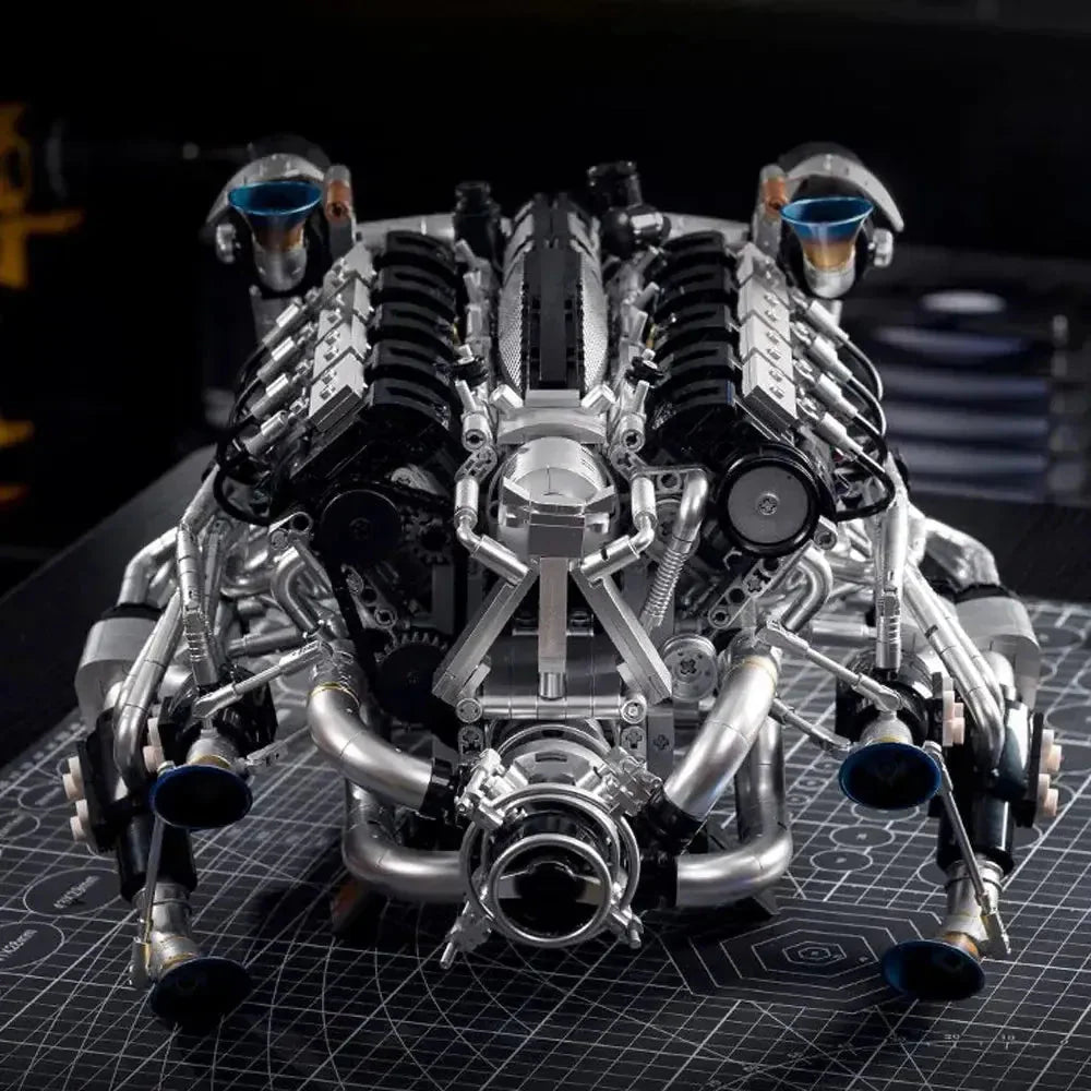V8 Turbocharged Engine | 2773pcs