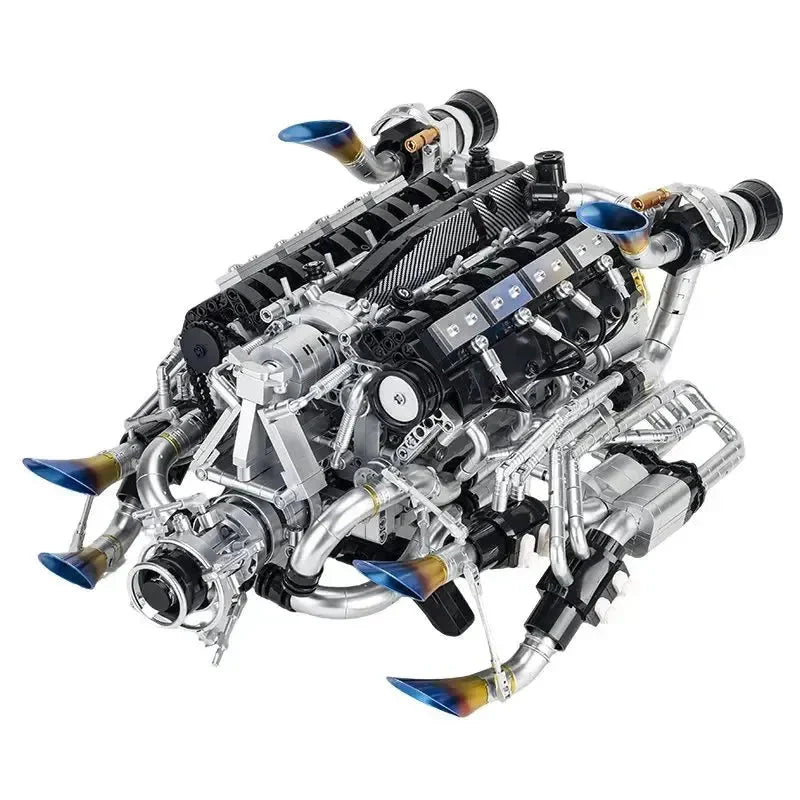 V8 Turbocharged Engine | 2773pcs