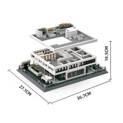 Villa Savoye, Paris | 1225pcs