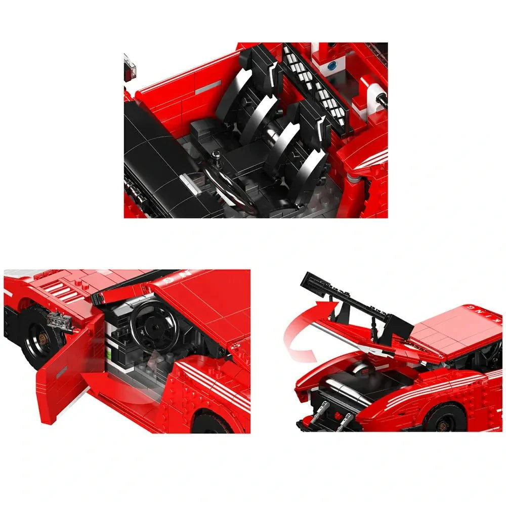 Widebody 911 GT2 Rs Track Racer | 1717pcs