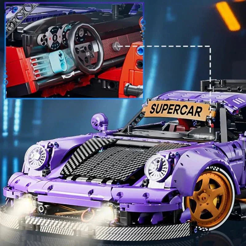 Widebody 911 Retro Street Coupe | 4190pcs