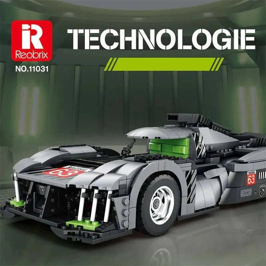 Wingless Hybrid 9x8 Le Mans Racer | 1338pcs