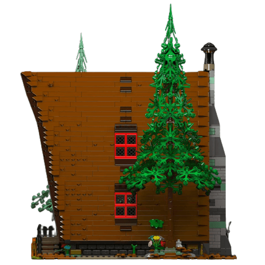 Wooden Cabin In The Woods | 3397pcs