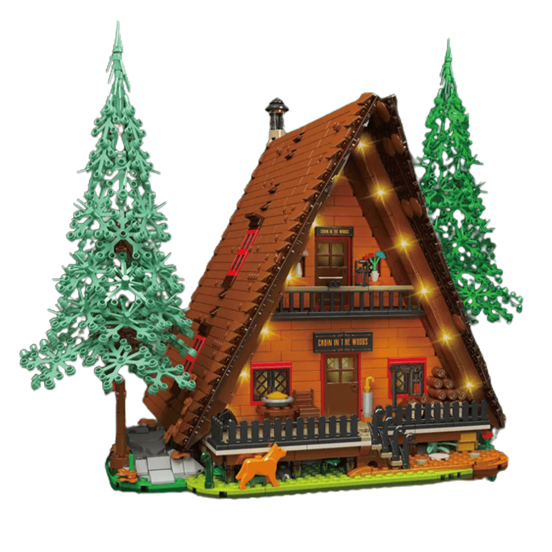 Wooden Cabin In The Woods | 3397pcs