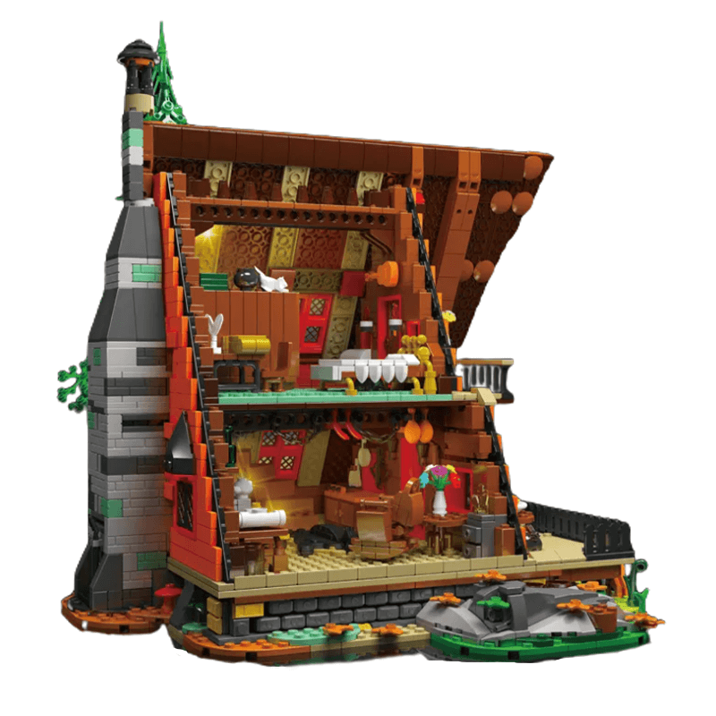 Wooden Cabin In The Woods | 3397pcs