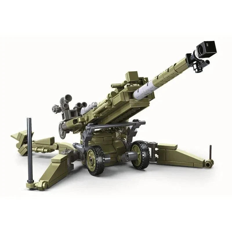 WW2 M777 Light Artillery | 258pcs