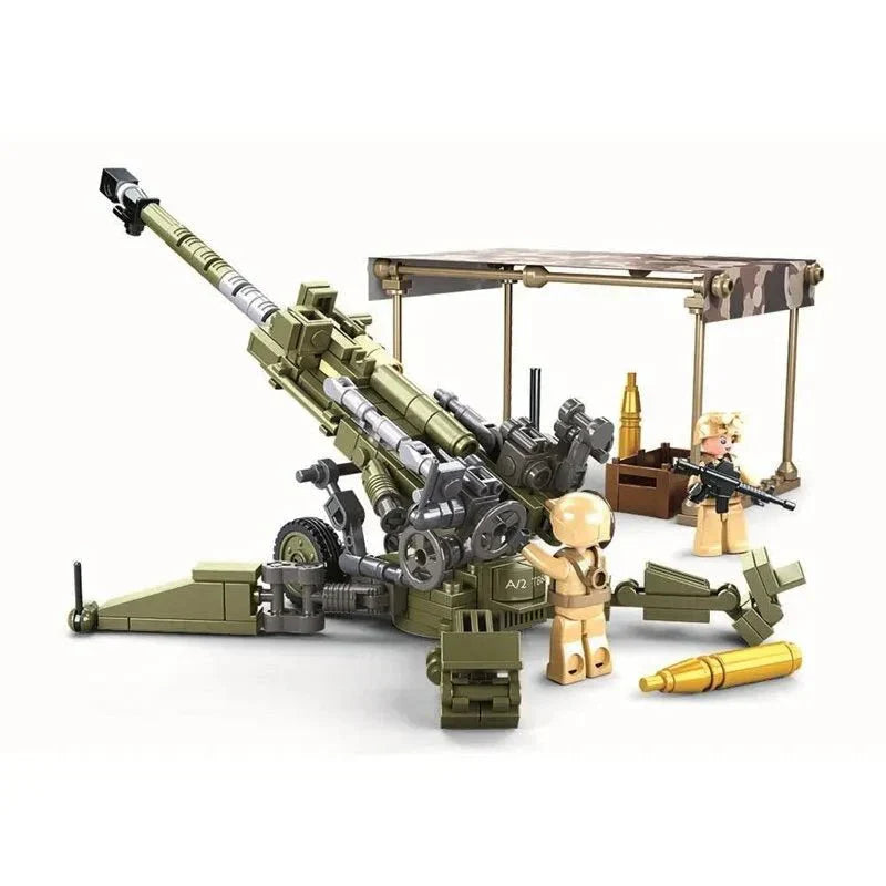WW2 M777 Light Artillery | 258pcs