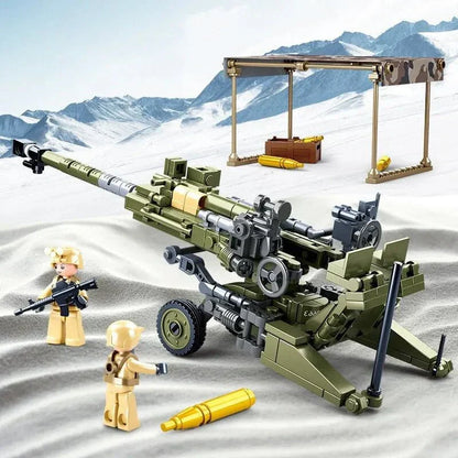 WW2 M777 Light Artillery | 258pcs