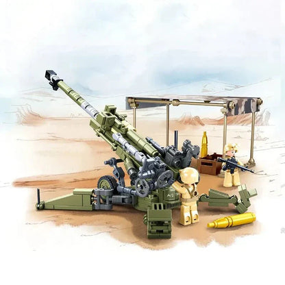 WW2 M777 Light Artillery | 258pcs