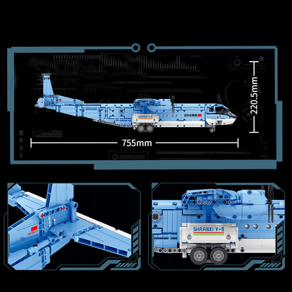 Y9 Transport Aircraft | 1855pcs